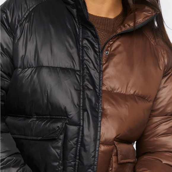 Colorblock Puffer Jacket - Picture 5 of 7